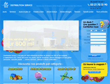 Tablet Screenshot of distributionservice.fr